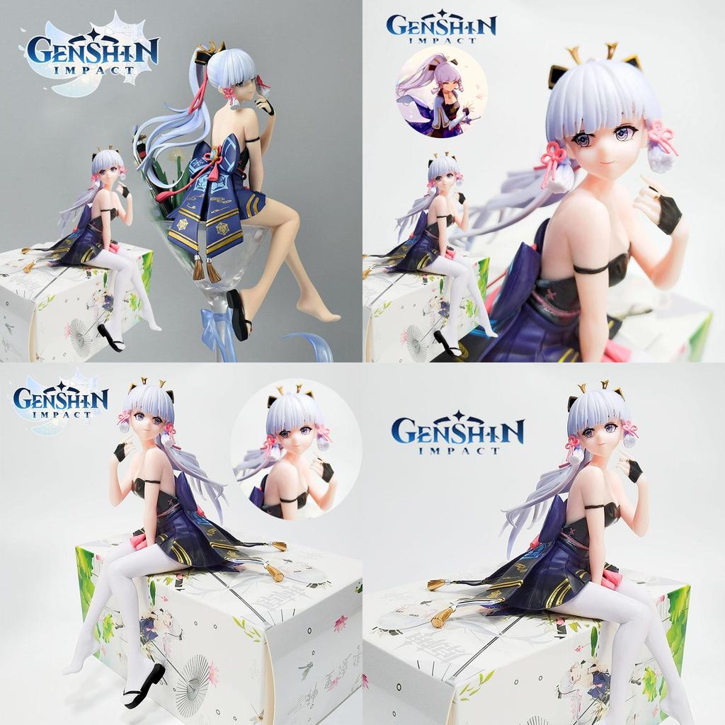 Genshin Impact Kamisato Ayaka Pvc Figure Collectible Xmas Gift