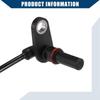 Hihaha No.MK585279/MK585280 ABS Wheel Speed Sensor/Mitsubishi Compatible FUSO CANTER/Mounting Position Rear Left Rear Right Rear Black 2pcs