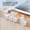 Cable Organizer, Desktop Wall-mounted Mobile Phone Data Cable Charging Cable Storage Holder