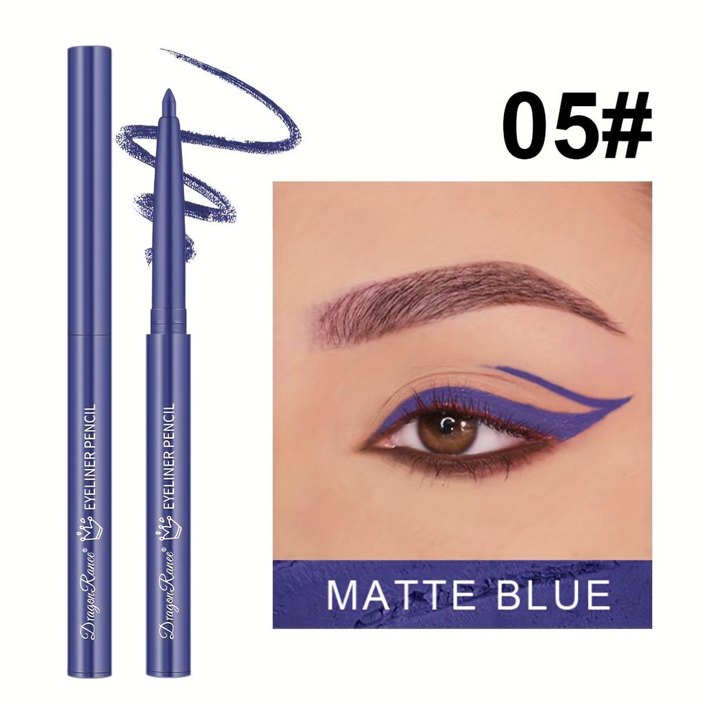Schnelltrocknender, Geschmeidiger und Wasserfester Bunter Eyeliner Stift. Setzt in Einem Zug. Ein Muss für Anfänger.