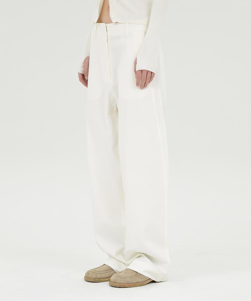 Beulaunyadeu W High-Waisted Chino Pants, White
