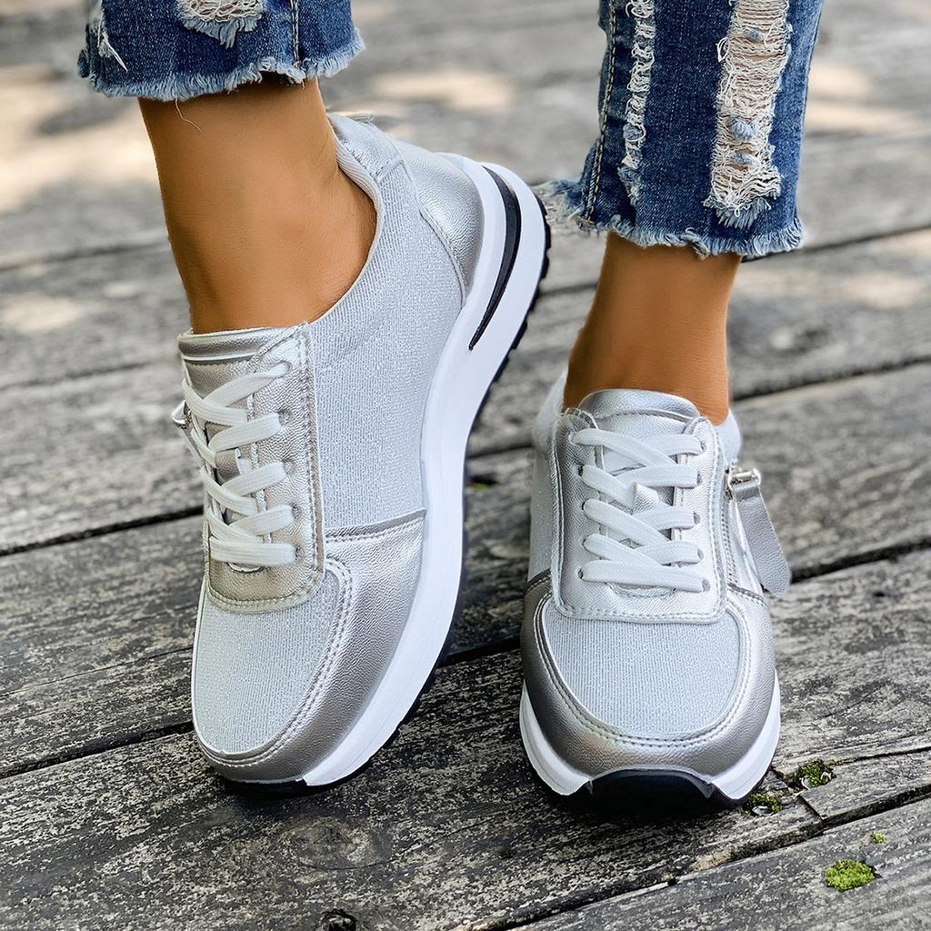 Fashion Women Casual Shoes Fashion Breathable Walking Mesh Running Shoes Sneakers Women 2025 Spring/autumn Vulcanized Shoes