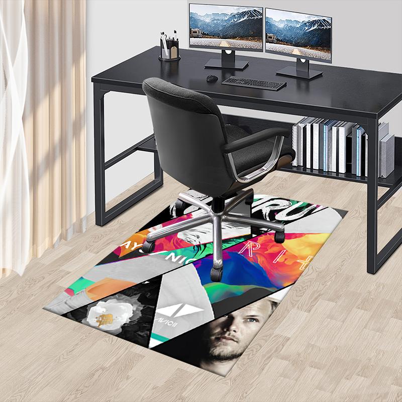 Musikfestival Vibes Teppich für Spielzimmer Schlafzimmer Wohnzimmer Sofa Heimdekor Kinder Spielbereich Teppich Rutschfeste Bodenmatte