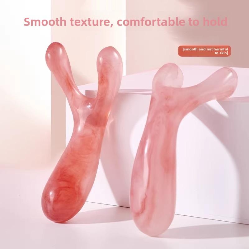 Nose Brush, Eye Massager, Nose Bridge Scraper, Ear Scraper, Facial Universal Scraping and Stretching Rod