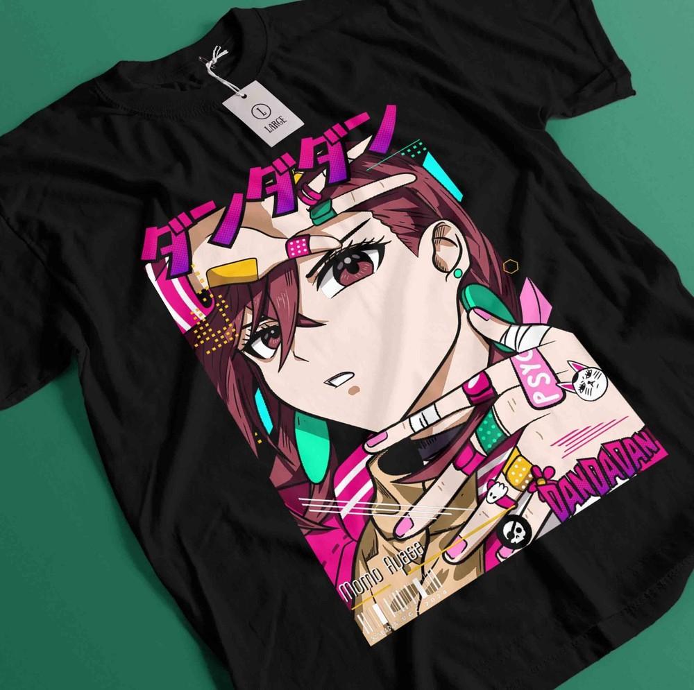 Dan Da Dan T-Shirt Okarun Shirt Momo Ayase Tshirt Ken Tee Turbo Jin Aira Seiko