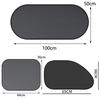 1-5Pcs Universal Car Sunshades Foldable Auto Side Window Rear Windscreen Mesh Sunshade Cover Car Windshield Accessories Exterior