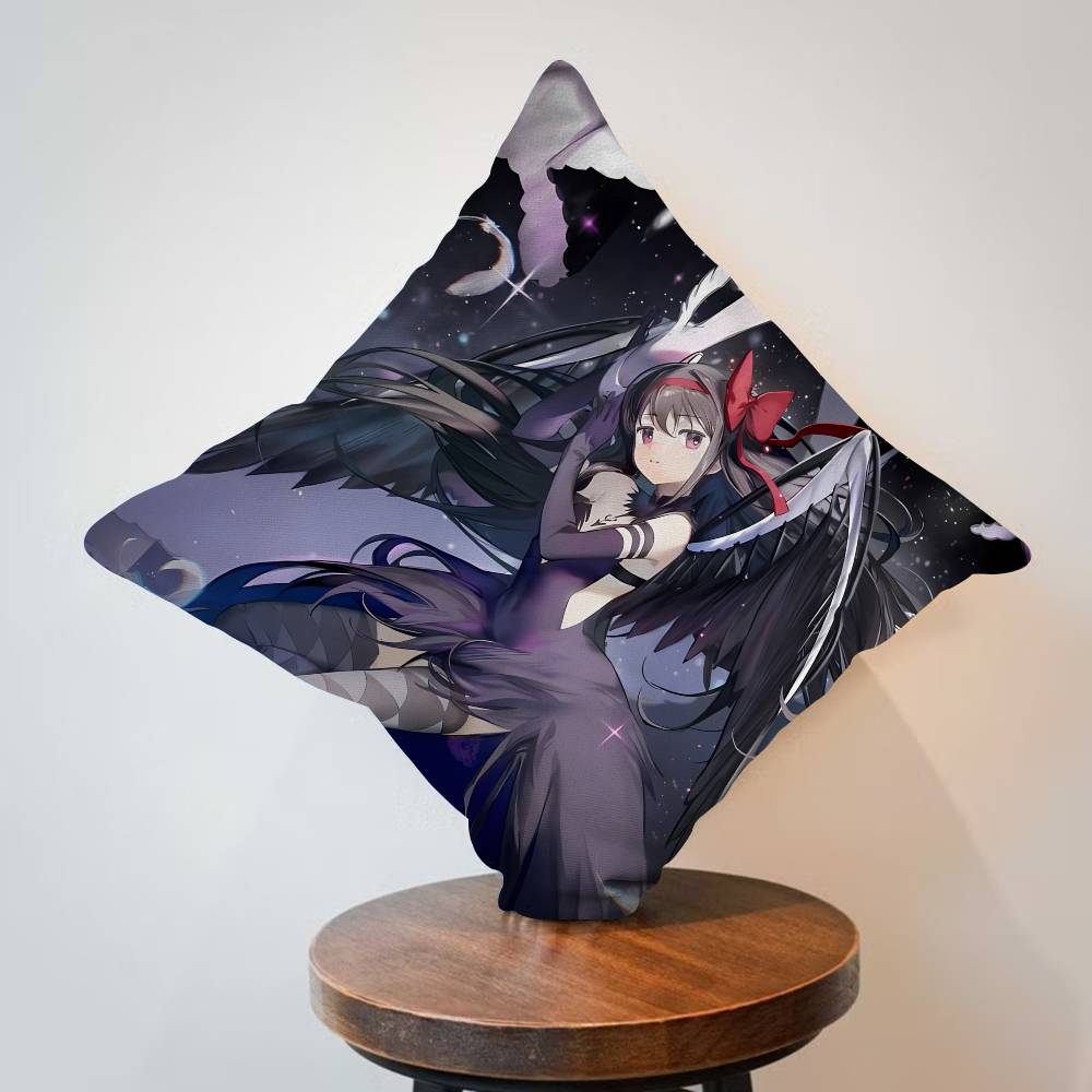 Cartoon Figure Akemi Homura Cushion Cover Decorative Pillow Sofa Home Decor case pillow cases