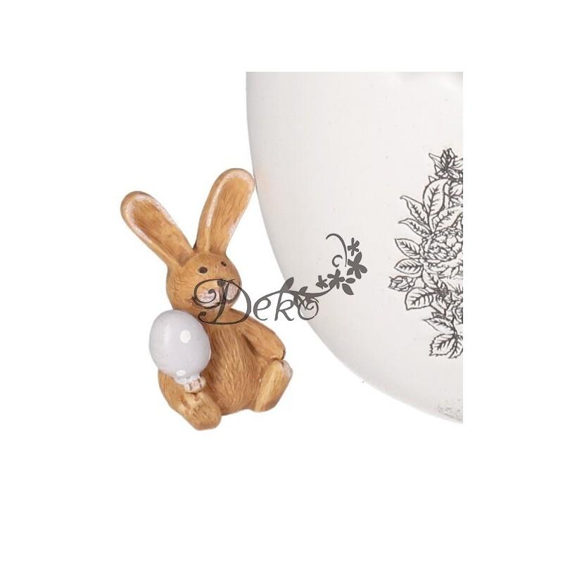 BUNNY FIGURINE 4 PCS HARE DECORATION