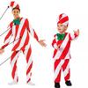 Kids Candy Cane Costume for School Holiday Stage Performance