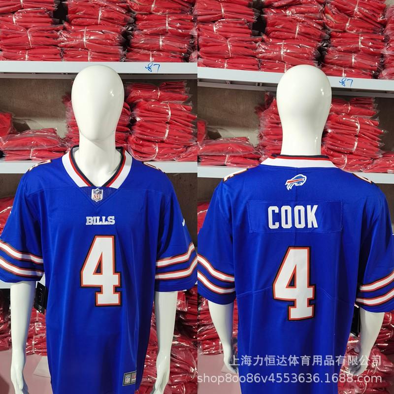 Mens Embroidered Football Jersey Bills 14 DIGGS 17 ALLEN 0 Team Sports Uniform