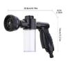 Multifunctional Foam Gun for Car Washing Garden Patio Flowers Plants Watering Pets Showering Durable Water Hose Nozzle