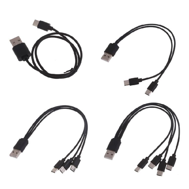 Multi Charging Cable Multi USB Cable USB Charging Cable Universal 1/2/3/4 in 1