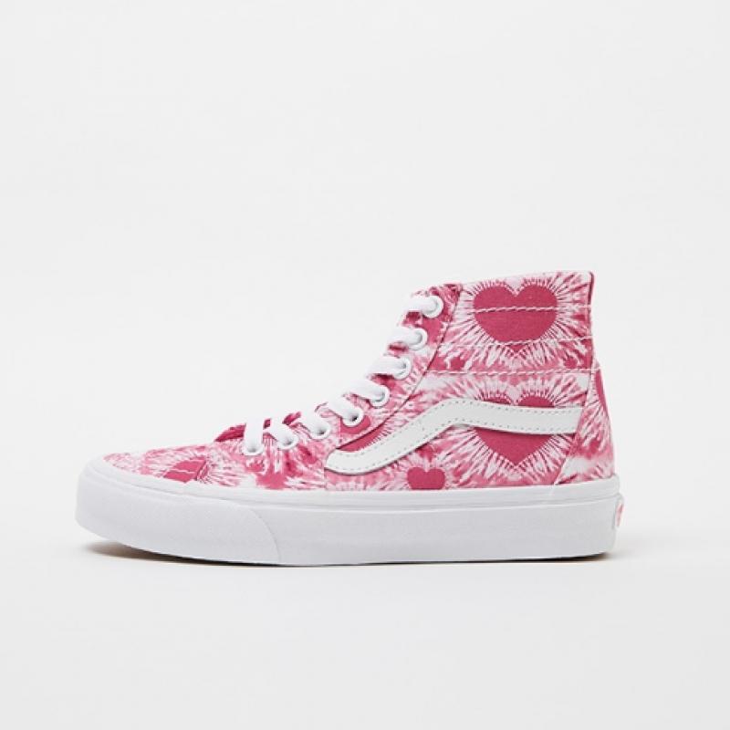 Vans Skate Hi   Tie Dye Heart Fuchsia Vn0a5kruvdh1