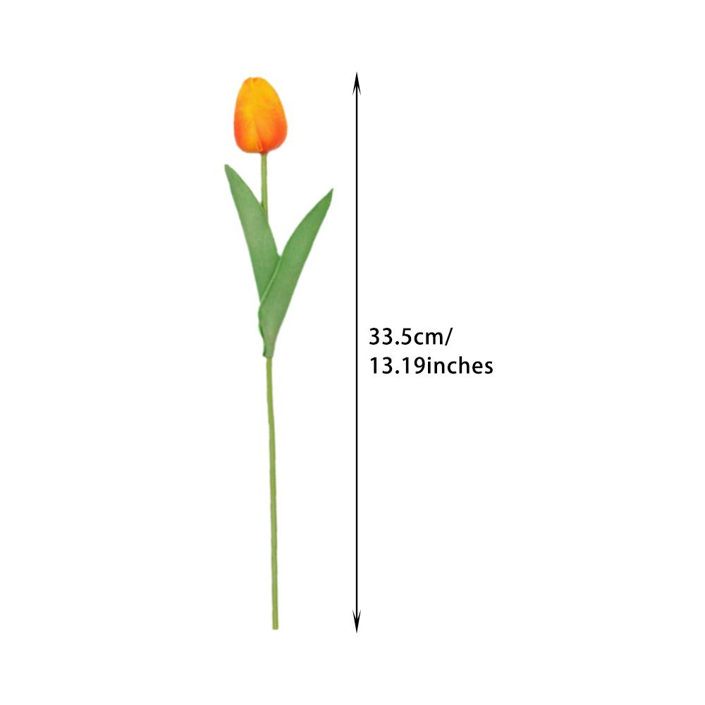 10pcs Artificial Tulip, False Tulip Home Decoration Supplies, Suitable for Home Decoration, Wedding Decoration and Other Scenes