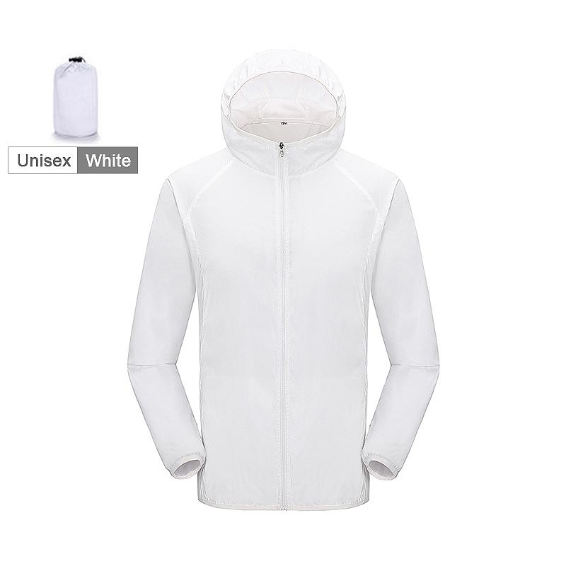 Unisex Hiking Jacket Men Women Waterproof Quick Dry Camping Windbreaker Outdoor Trekking Fishing Rain Coat Anti UV Clothes