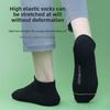 5 Pairs of Women's Solid Color Deodorant Breathable Sweat Absorbent with Shallow Mouth Invisible Short Socks