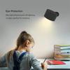 Led Wall Lamp Touch Control Remote 360 Rotatable USB Recharge Wireless Portable Night Light For Bedroom Reading Lamp