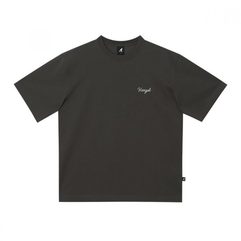 Kangol CoasTal Graphic T shirT Charcoal 2826 XL