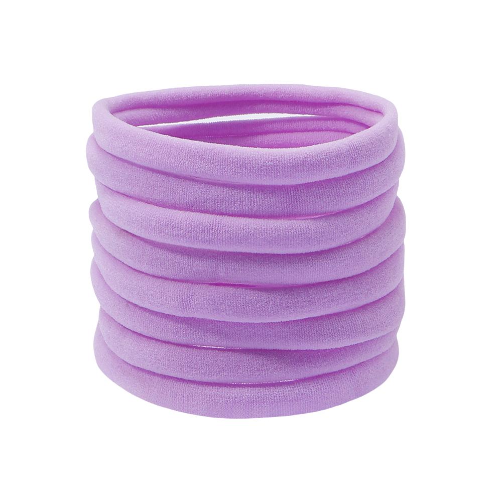 10/30 STÜCKE/Set Damen Mädchen Basic Haargummis Einfache Unifarben Elastisches Stirnband Haargummis Haarbänder Haarschmuck Pferdeschwanzhalter