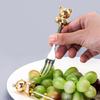 6 PCS Dessert Spoons/Forks Stainless Steel Material Gift for Housewarming Friend