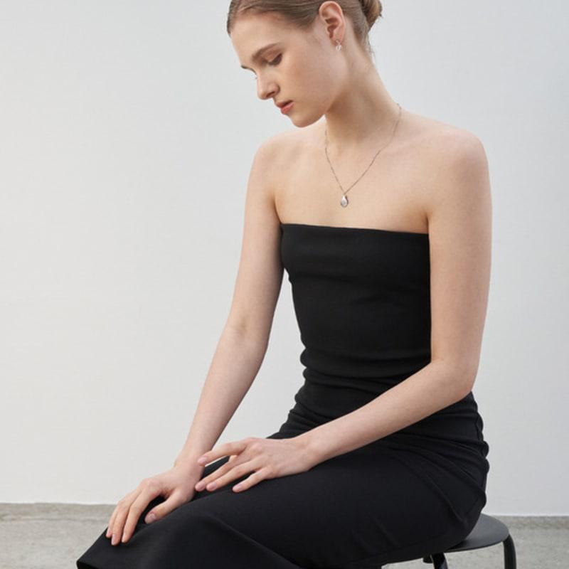 cotoit Crytal Earrings Clear Silver925