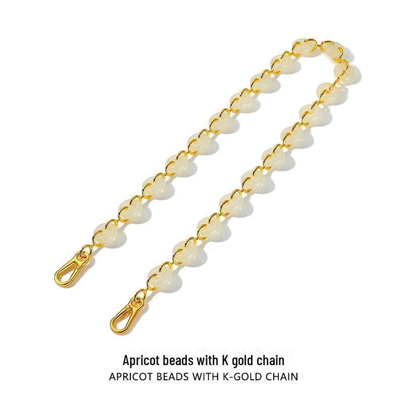 Donut Resin Acrylic Alloy Chain Strap for Shoulder, Crossbody & Underarm Bags