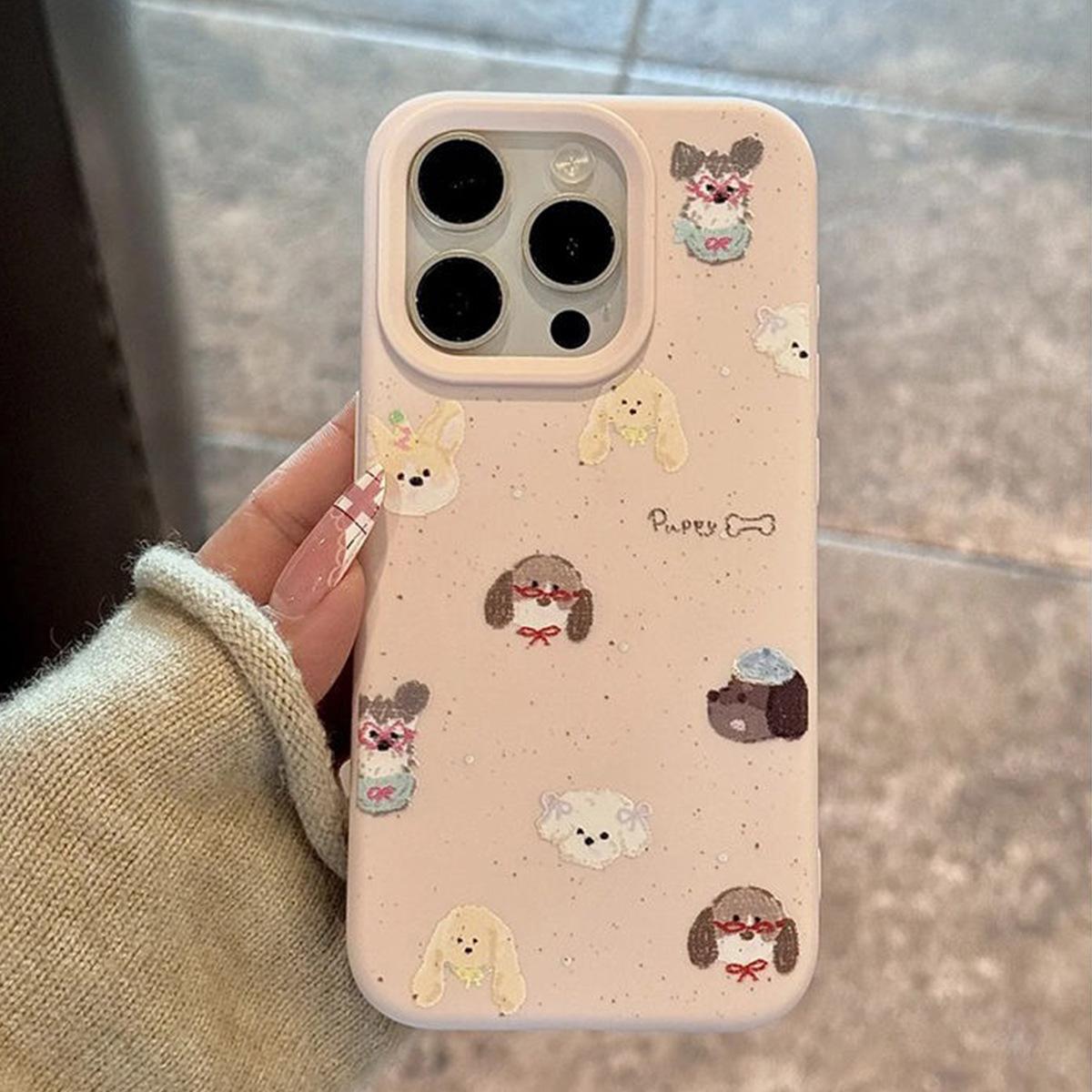 Glutinous Rice Shell, Glutinous Rice Phone Case, Phone Case, Pure Color Frosted Cartoon Cute For  iPhone 11