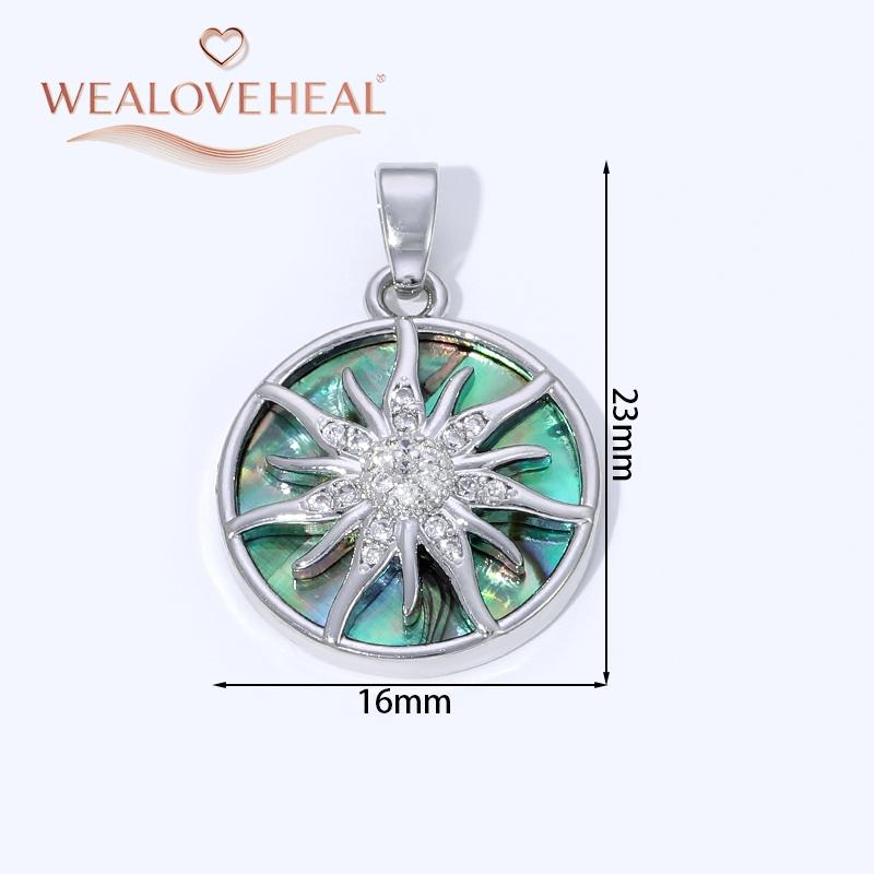 18K Gold Plated Brass Metal Cubic Zirconia Sun / Cross / Horseshoe / Chili Pepper / Wings Pendants Charms For Jewelry Making