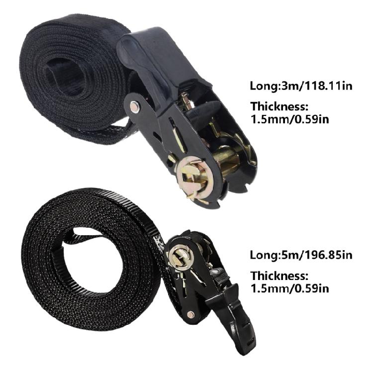 Industrial Load Securing Straps Tear Proof Polyester Fabric With Quick Release Tension System for Secure Load Transport