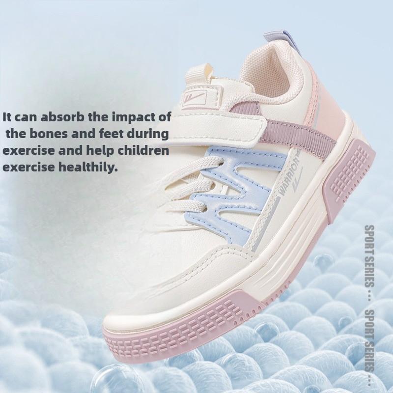 Warrior Color Matching Board Shoes Spring and Autumn New Student Versatile Casual Shoes Girls Soft-soled White Shoes