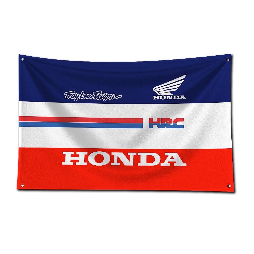 Fahsion H-Hondas Large Size Flags Printing Patterns Family Gatherings Outdoor Atmosphere Flags Camping Party Decorations Banners akx256