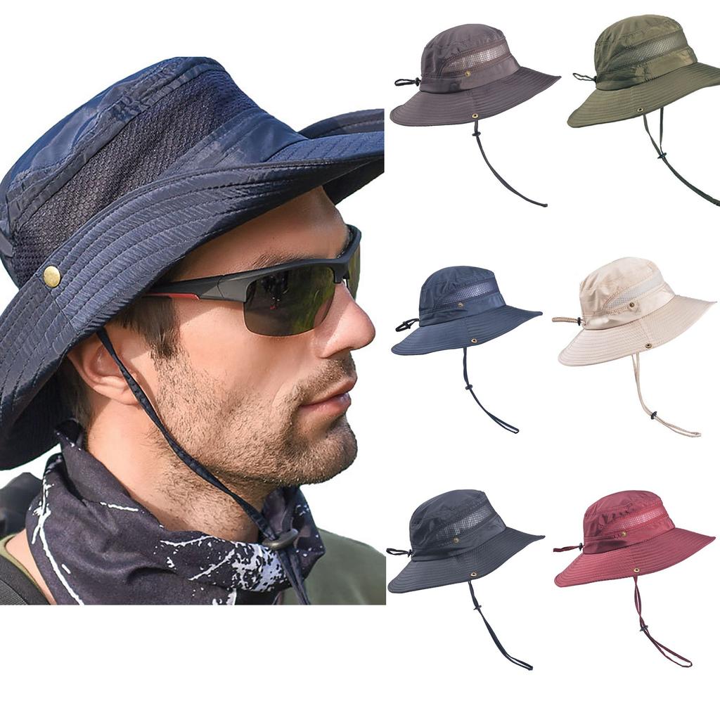 Pescuit în aer liber Pălărie de alpinism Pălărie de vară pentru bărbați Pălărie de soare Pălărie de pescar