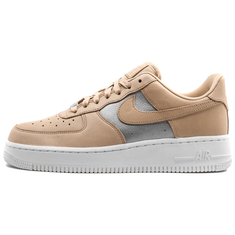 

Новые женские Nike Air Force 1 Low Bio Beige Metallic Silver AH6827-200 37.5