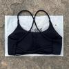 Lulu Shockproof Nude Fitness Bra: Quick-Dry Outdoor Running Sports Top for Women