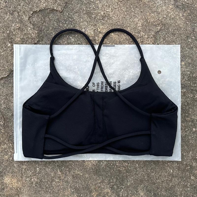 Lulu Shockproof Nude Fitness Bra: Quick-Dry Outdoor Running Sports Top for Women