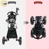 Landa Golf Foldable 4-Wheel Push Cart