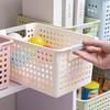 2025 Multipurpose Storage Basket Large Capacity Plastic Toy Storage Basket Portable with Handle Fruit Platter Household Supplies