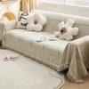 Chenille narzuta na sofę uniwersalny ręcznik na kanapę odporna na kurz poszewka na poduszkę antypoślizgowa dla kota osłona chroniąca przed zarysowaniami koc na sofę dywan