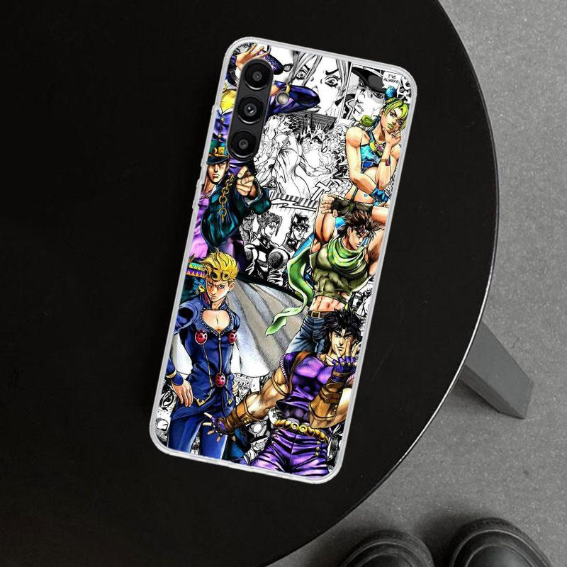 JoJo's Bizarre Adventure Hot Anime Phone Case Cover for Samsung Galaxy A17 A16 A26 A36 A56 A57 A37 A15 A25 A35 A55 A14 A24 A34 A