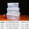 HANDUNYOU PP Plastic Food Storage Container Set