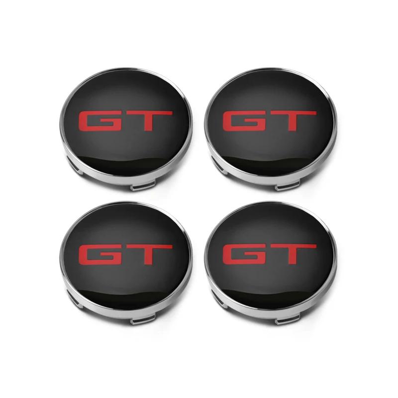 Car Sticker 2025 Hot 4PCS 60mm Car Wheel Center Hub Cap Emblem Covers For Peugeot GT 407 508 2008 5008 307 308 3008 206 207 208