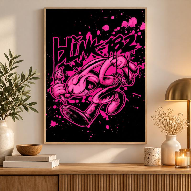 Blink-182 Diamond Painting Kit 5D Full Drill DIY Diamond Mosaic Wall Art Home Decor