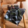 Scarf Wool Blend Printed Shawl Warm Fashion Versatile