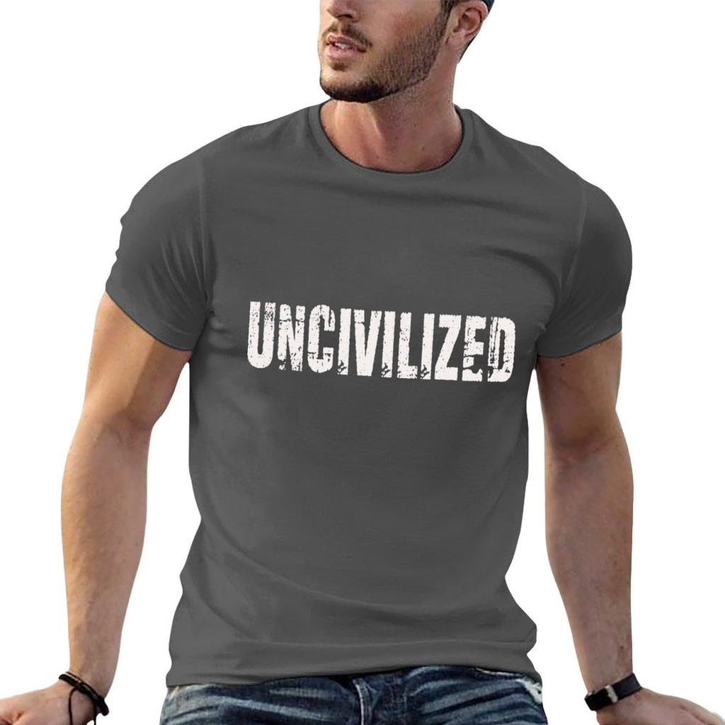 Face Mask Uncivilized Design Tshirt Unisex T Shirts High Quality Luxury Brand Cotton T Shirts Unisex 100 Essential T Shirt Tshirt