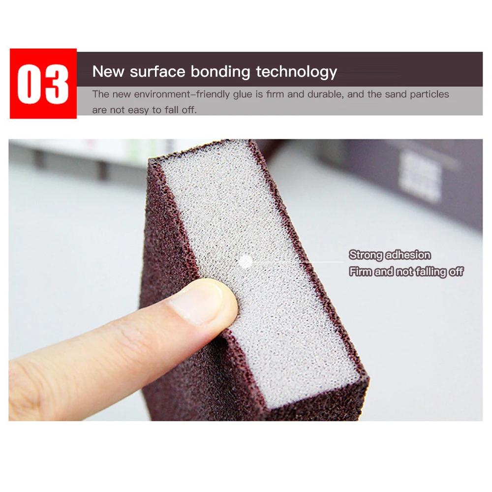Magic Sponge Nano Eraser Rust Remover Brush Dish Pot Cleaning Emery Descaling Clean Rub Pots Kitchen Tools Gadgets Accessories