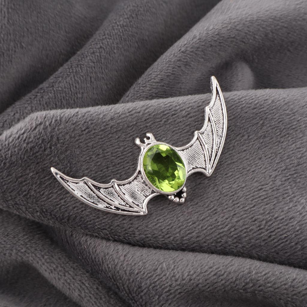 Peridot Pendant Gemstone Jewelry, 925 Solid Sterling Silver Pendant, Handmade Jewelry Birthstone Pendant, Gift For Him