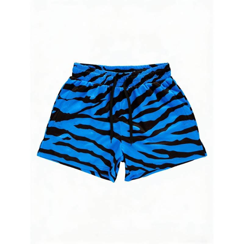 High Quality 2026 Retro Men's Quick Drying Tiger Print Basketball Shorts Lightweight Breathable Sports Shorts
