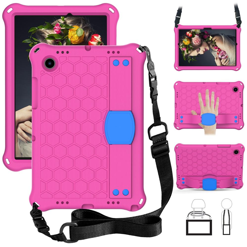 Case For Samsung Galaxy Tab A11 A9 Plus 11 Inch S6 Lite 10.4 P620 P625 A11 A9 8.7 A7 Lite 8.7" Kids Stand Tablet Cover Strap