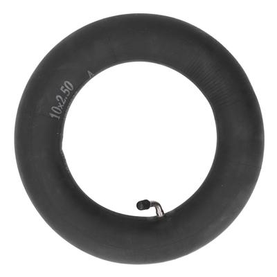 Electric Scooter Inner Tube 10x2.5 Rubber Inner Tube Replacement with 45 Degree Valve for Electric Scooter Tyre