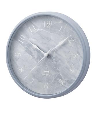 BRUNO Wall Clock, Marble-Look Clock, Stylish Blue, BCW046-BL